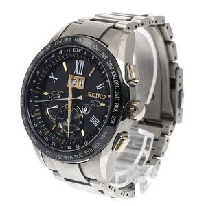 SEIKO Astron SBXB139/8X42-0AB0-3 Big date Solar Powered Radio Men's Watch